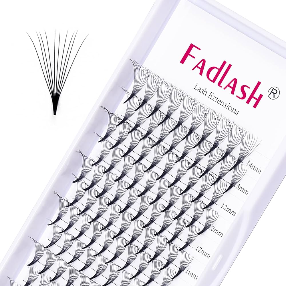 volume premade lash fans