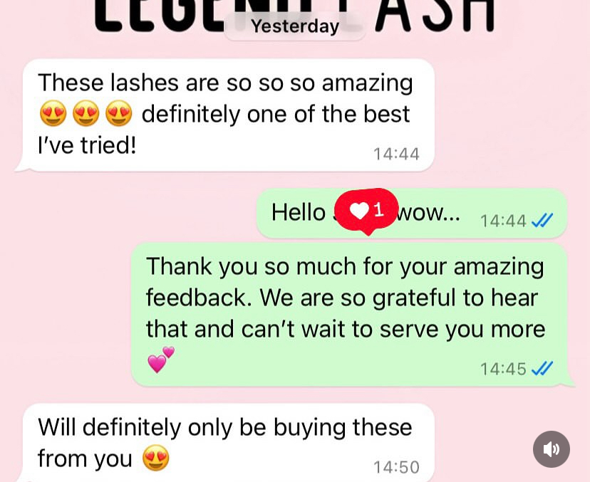 Customer feedback 1