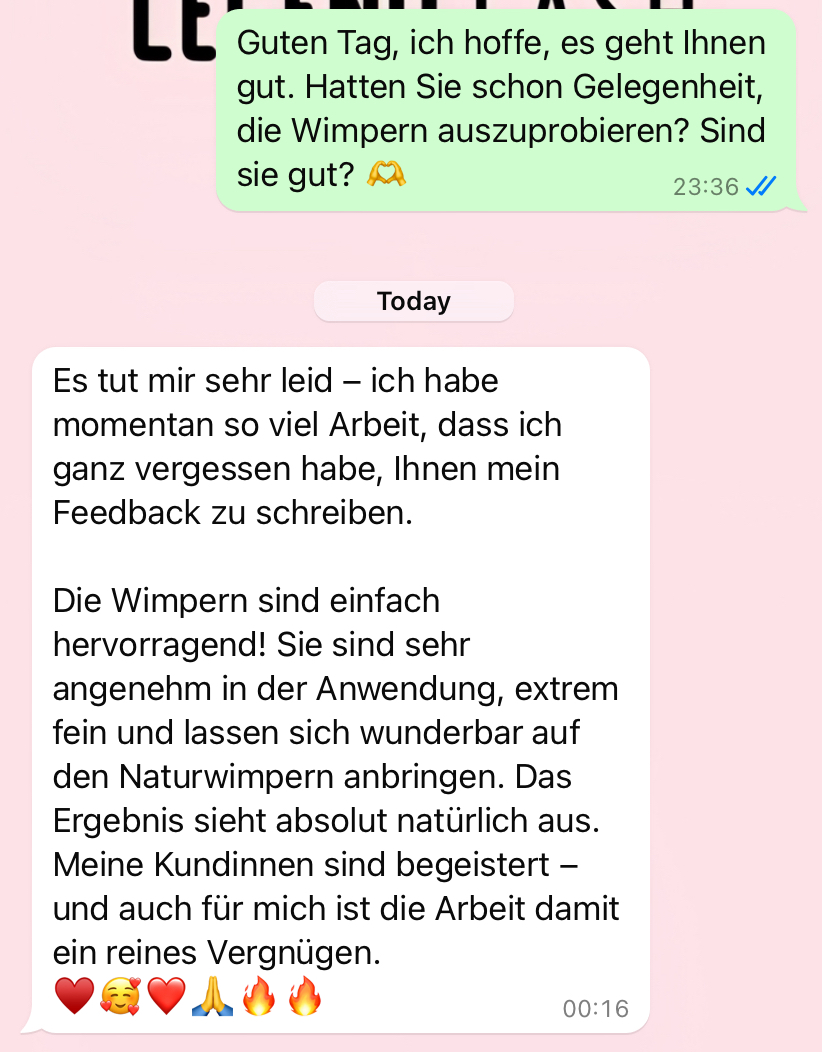 Customer feedback 3