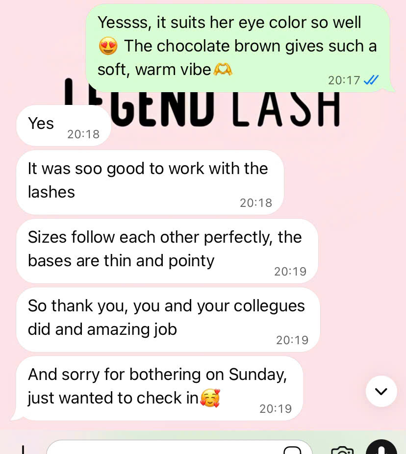 Customer feedback 8